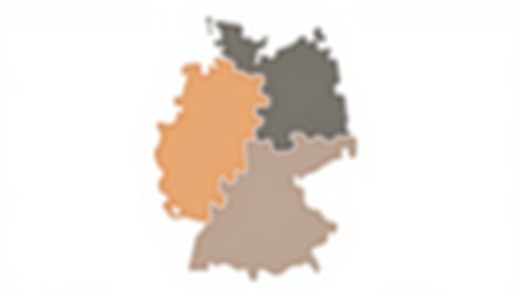 Deutschland-Karte mit farblich hervorgehobenen Bundesländern nach Erwerbsquoten-Höhe, rote und grüne Farbcodierung