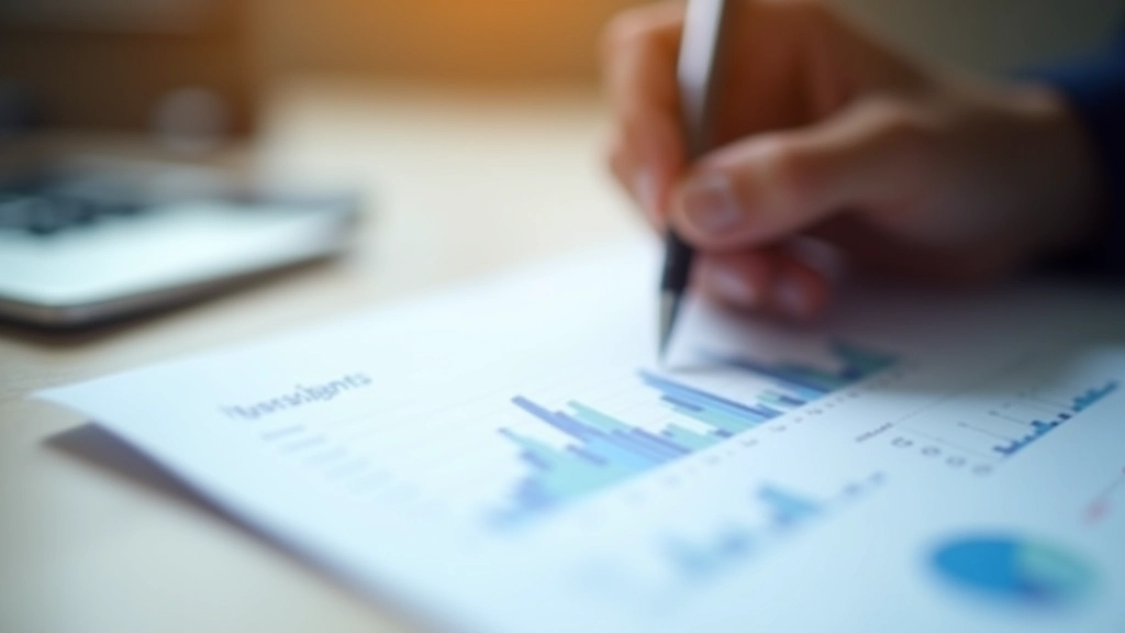 Statistisches Diagramm zur Erwerbsquote in Deutschland, aufgedruckt auf einem Bericht mit Stift