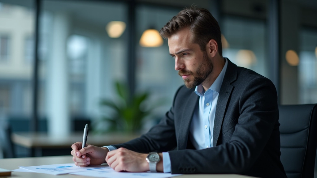 Statistisches Diagramm und Tabellen mit Produktivitätsdaten, grüne und blaue Grafiken auf weißem Papier, Analysewerkzeuge